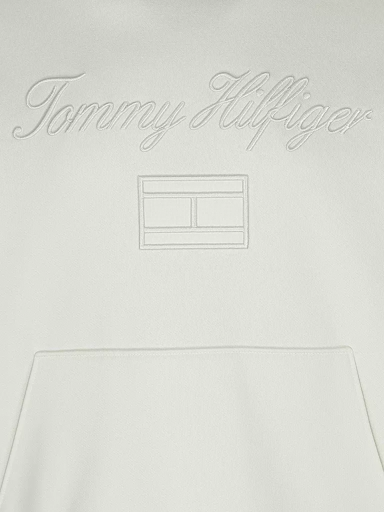 TOMMY HILFIGER | Kapuzensweater - Hoodie | weiß