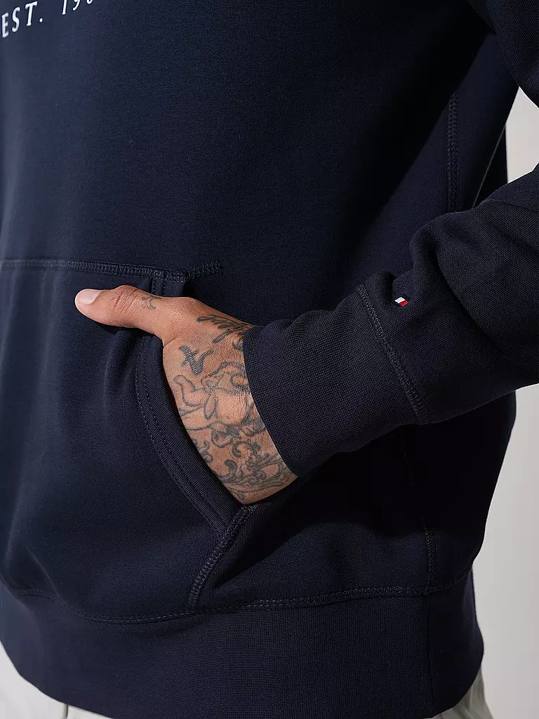 TOMMY HILFIGER | Kapuzensweater - Hoodie | dunkelblau