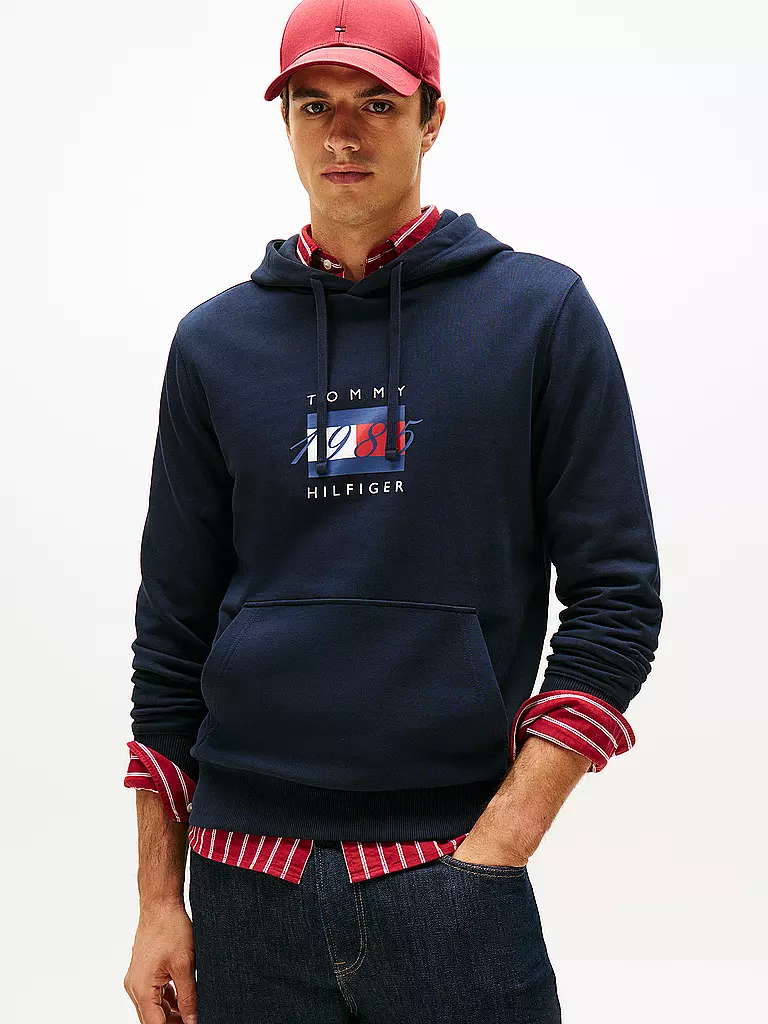 TOMMY HILFIGER | Kapuzensweater - Hoodie | blau