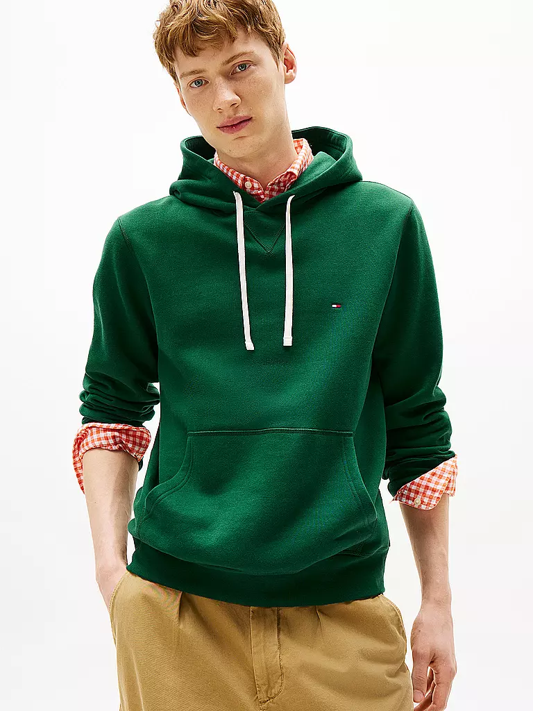 TOMMY HILFIGER | Kapuzensweater - Hoodie | dunkelgrün