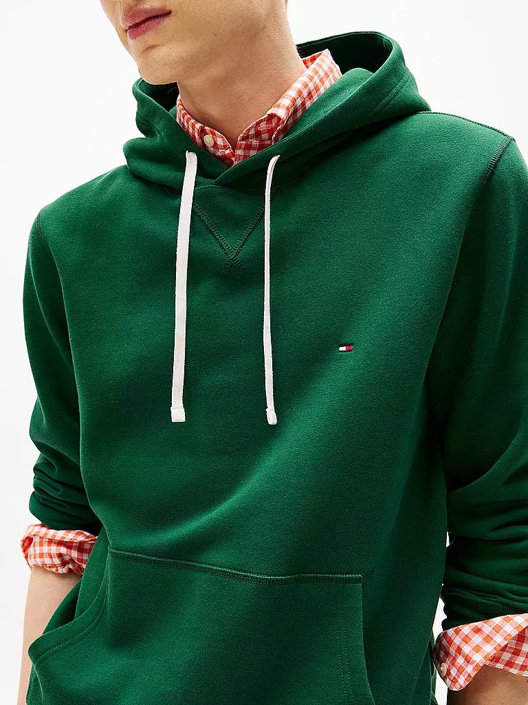 TOMMY HILFIGER | Kapuzensweater - Hoodie | dunkelgrün