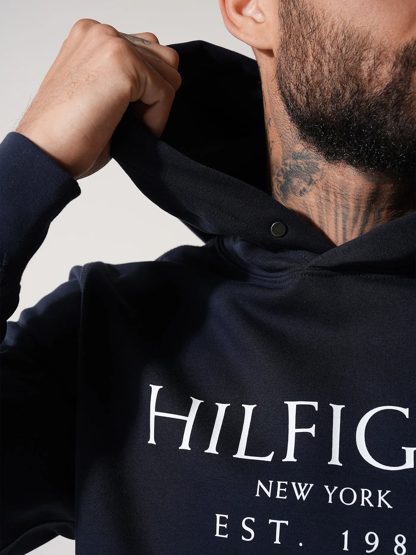 TOMMY HILFIGER | Kapuzensweater - Hoodie | dunkelblau