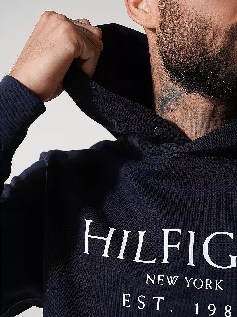 TOMMY HILFIGER | Kapuzensweater - Hoodie | dunkelblau