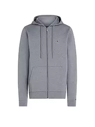 TOMMY HILFIGER | Kapuzensweatjacek ESSENTIAL | grau