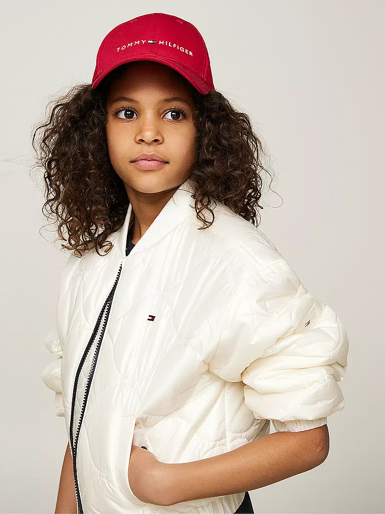TOMMY HILFIGER | Kinder Kappe | rot