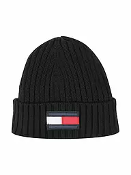 TOMMY HILFIGER | Kinder Mütze - Haube  | schwarz