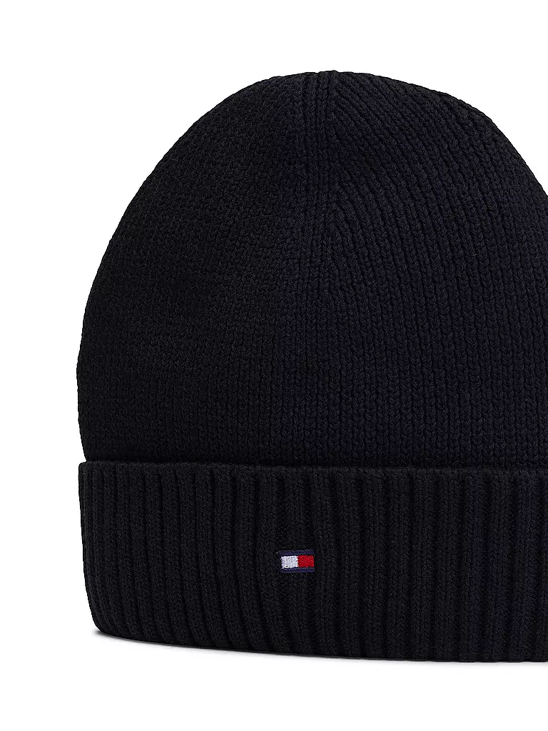 TOMMY HILFIGER | Kinder Mütze - Haube  | schwarz