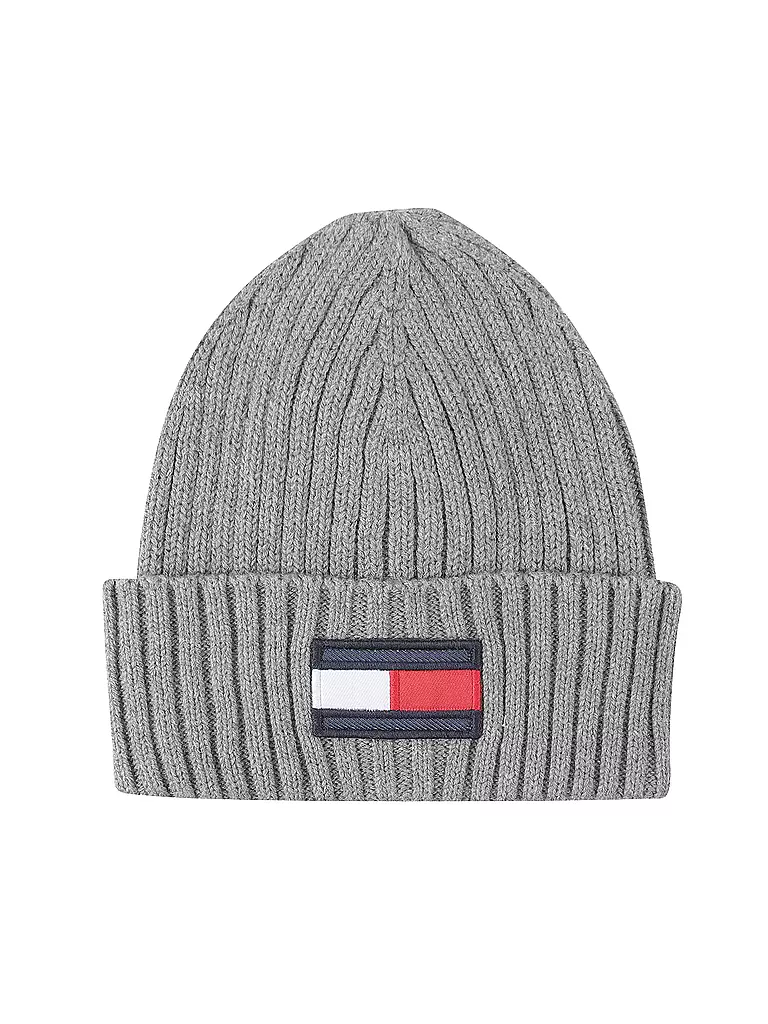 TOMMY HILFIGER | Kinder Mütze - Haube | grau