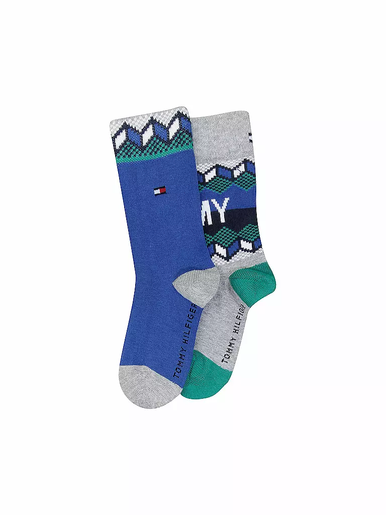 TOMMY HILFIGER | Kinder Socken 2er Pkg forever blue | blau