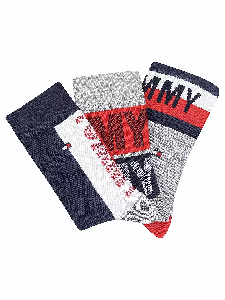 TOMMY HILFIGER | Kindersocken 3-er Pkg. | blau