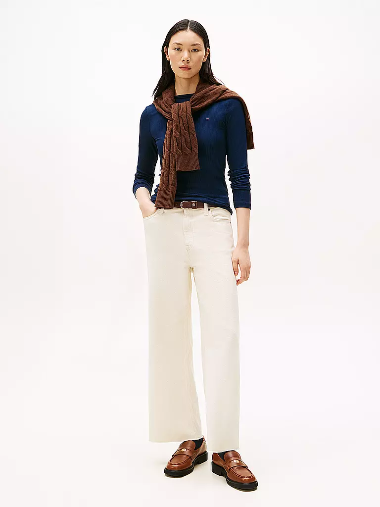 TOMMY HILFIGER | Langarmshirt  | dunkelblau