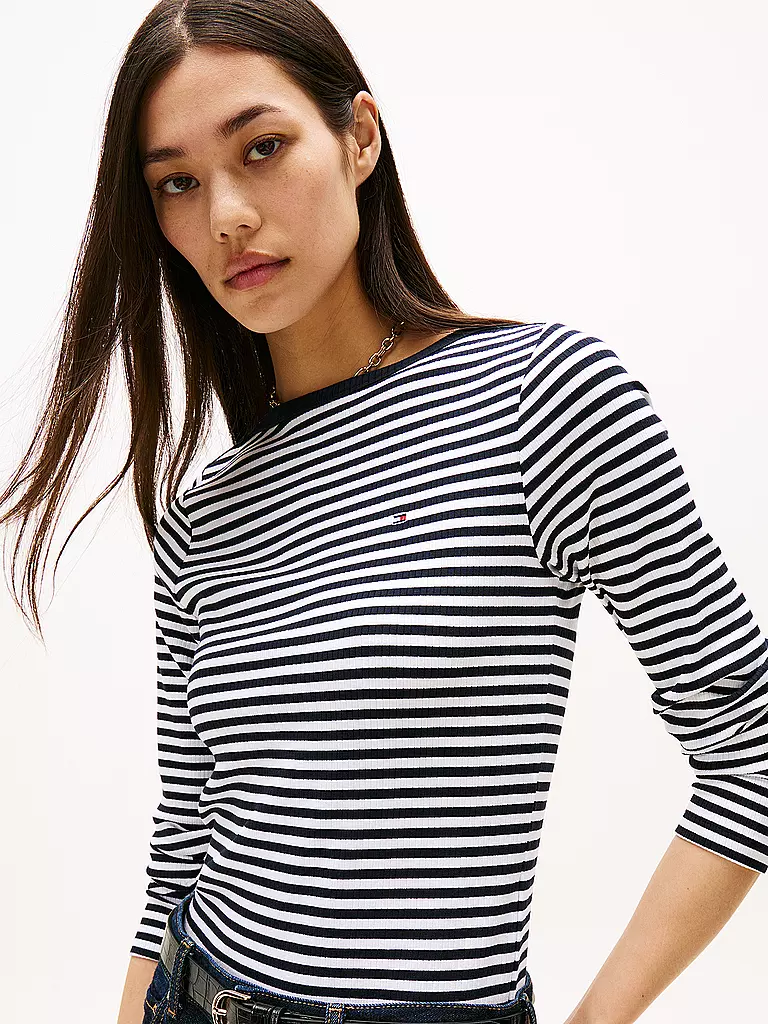 TOMMY HILFIGER | Langarmshirt  | dunkelblau
