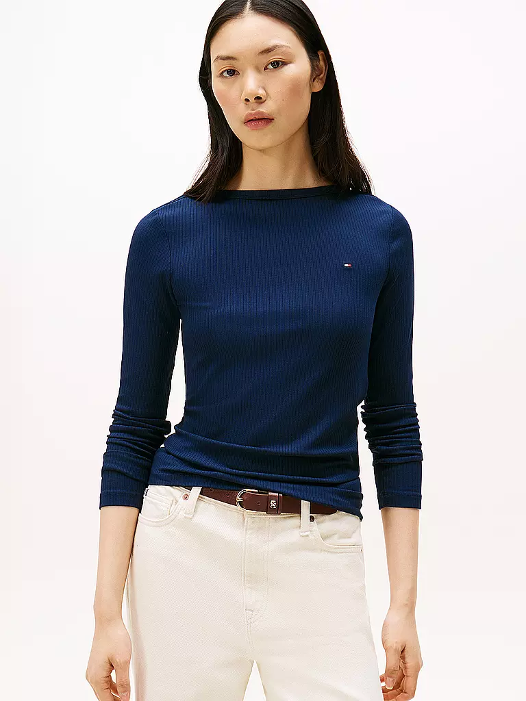 TOMMY HILFIGER | Langarmshirt | weiss