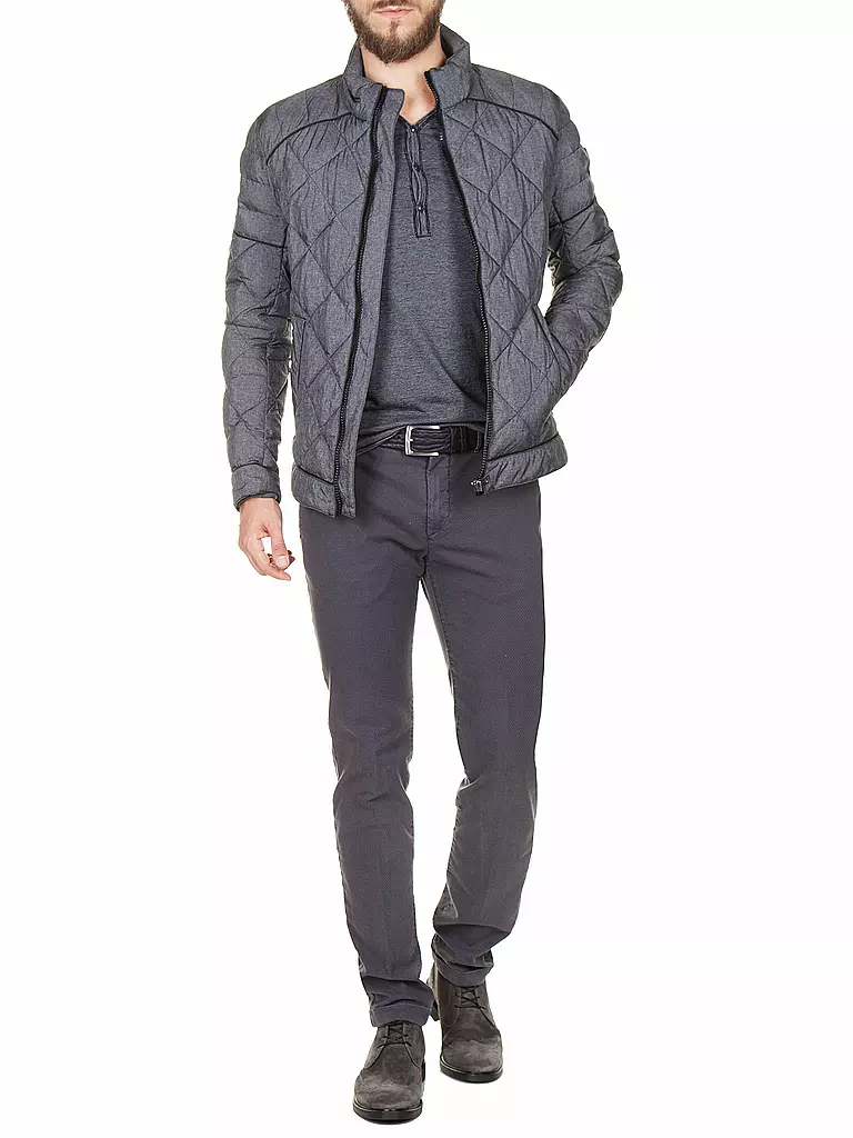 TOMMY HILFIGER | Ledergürtel "Stefan" | blau