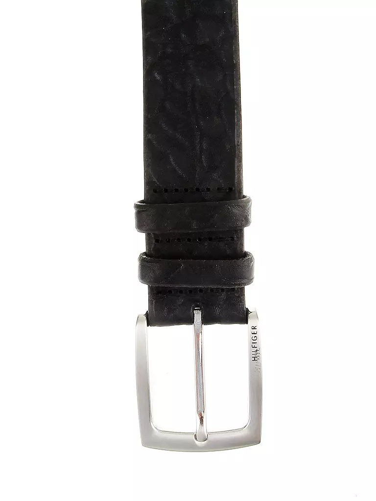 TOMMY HILFIGER | Ledergürtel "Stefan" | blau