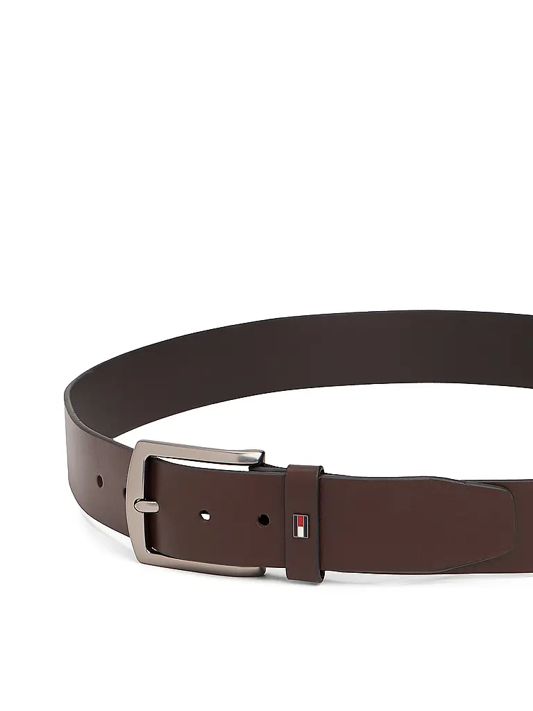 TOMMY HILFIGER | Ledergürtel | braun