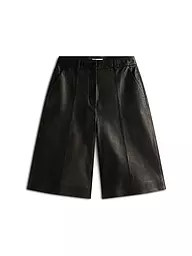 TOMMY HILFIGER | Lederhose | schwarz