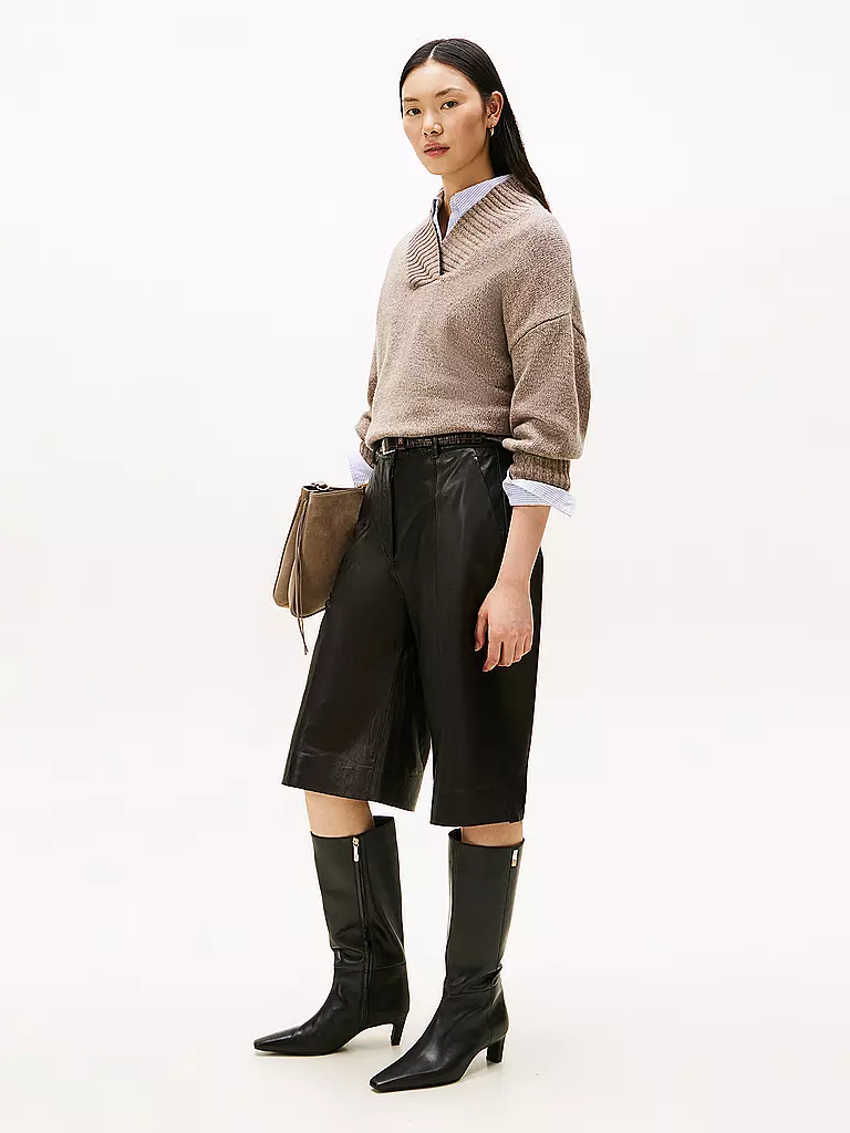 TOMMY HILFIGER | Lederhose | 