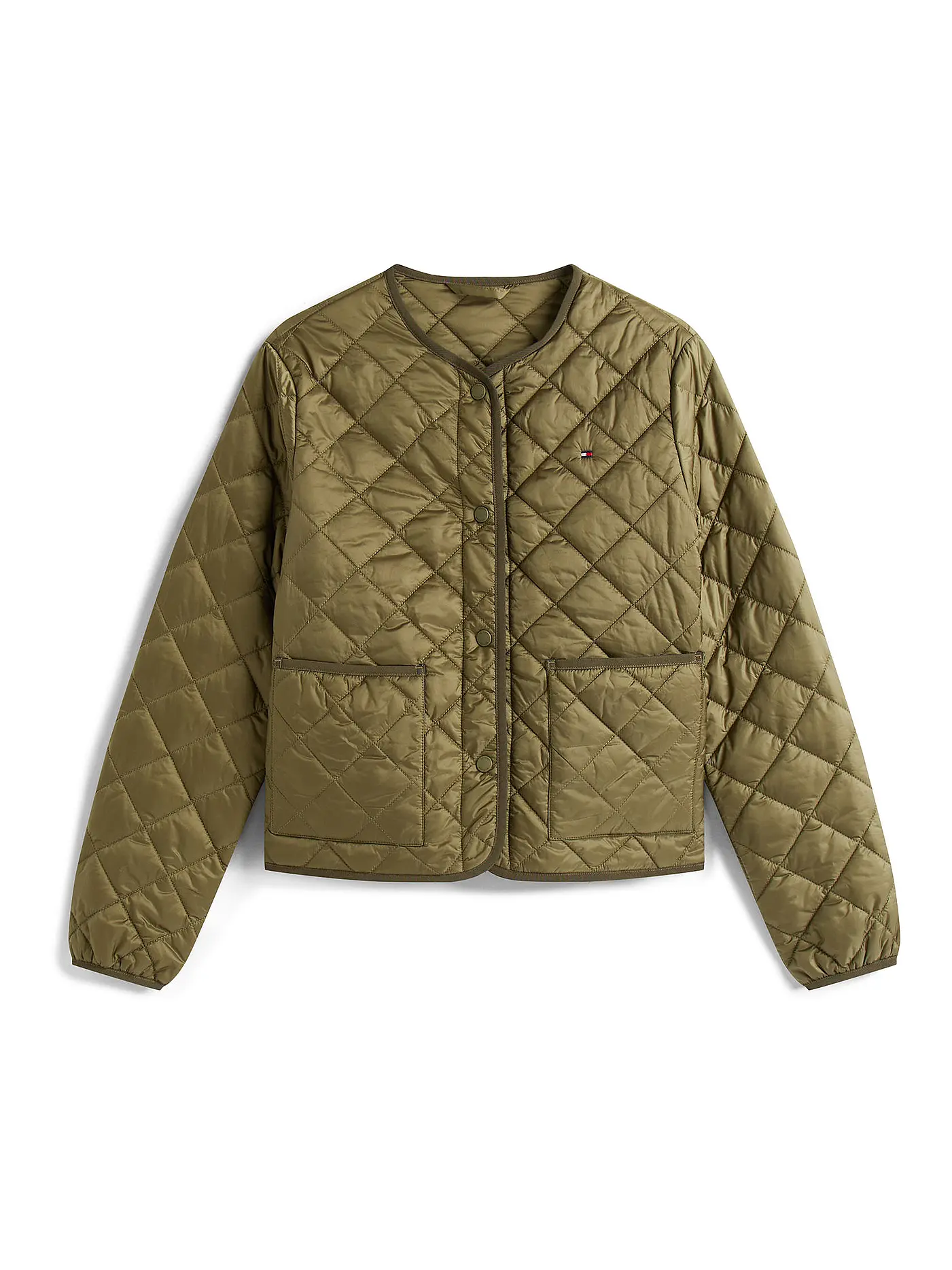 TOMMY HILFIGER | Leichtsteppjacke  | olive