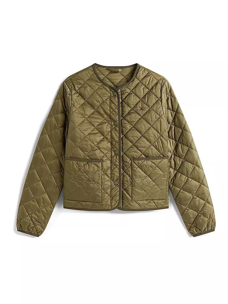 TOMMY HILFIGER | Leichtsteppjacke  | olive