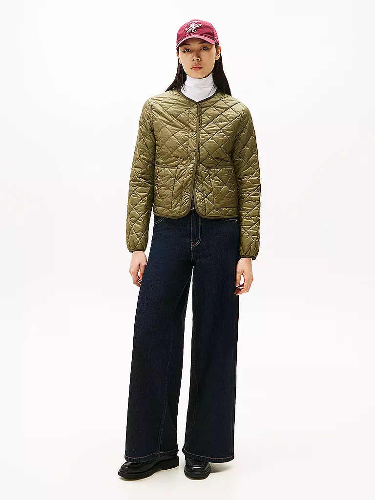 TOMMY HILFIGER | Leichtsteppjacke  | olive