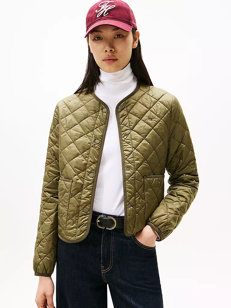 TOMMY HILFIGER | Leichtsteppjacke | olive