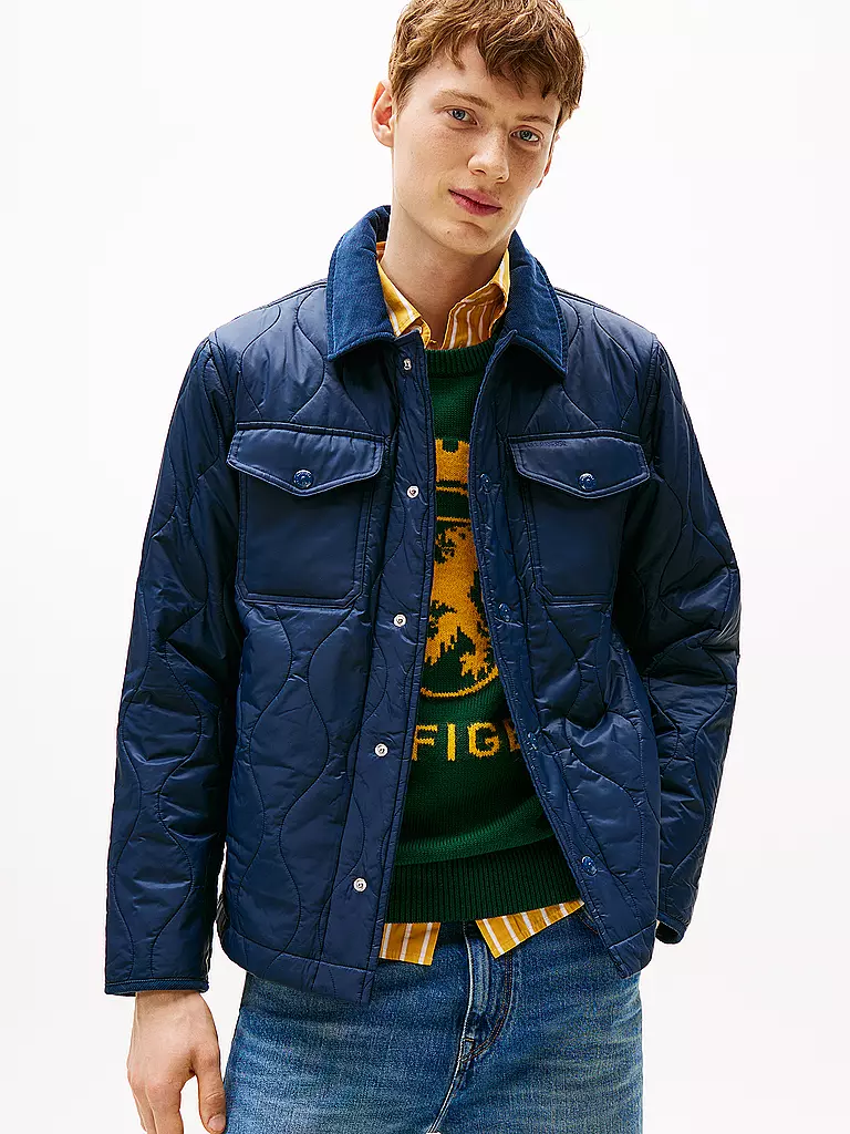TOMMY HILFIGER | Leichtsteppjacke | blau