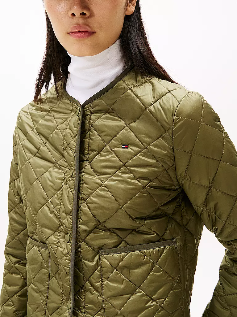 TOMMY HILFIGER | Leichtsteppjacke | olive