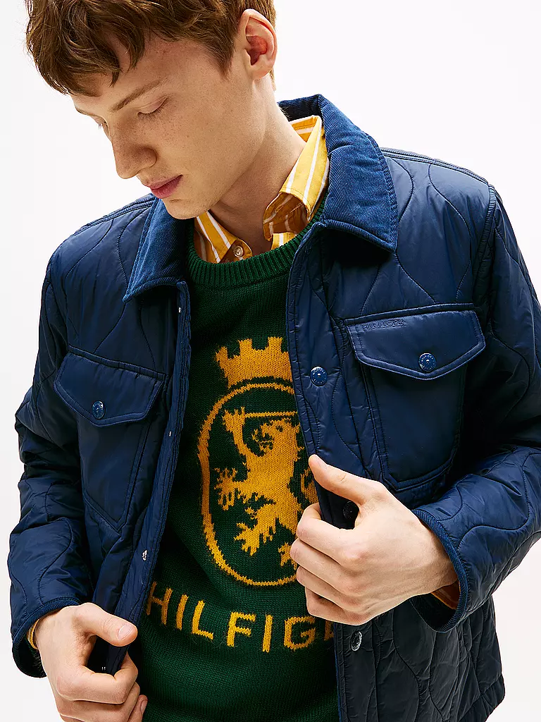 TOMMY HILFIGER | Leichtsteppjacke | blau