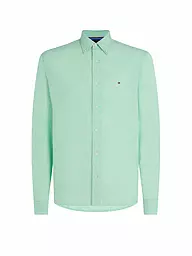 TOMMY HILFIGER | Leinenhemd | hellgrün