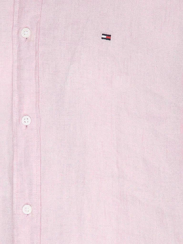 TOMMY HILFIGER | Leinenhemd Regular Fit | rosa
