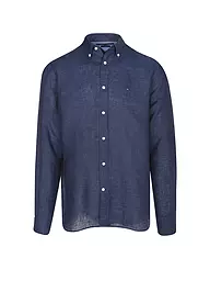 TOMMY HILFIGER | Leinenhemd | blau