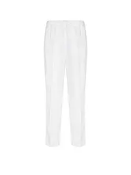 TOMMY HILFIGER | Leinenhose Jogging Fit | weiss
