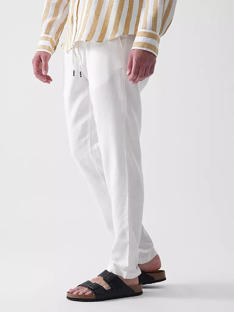 TOMMY HILFIGER | Leinenhose SORONA | creme