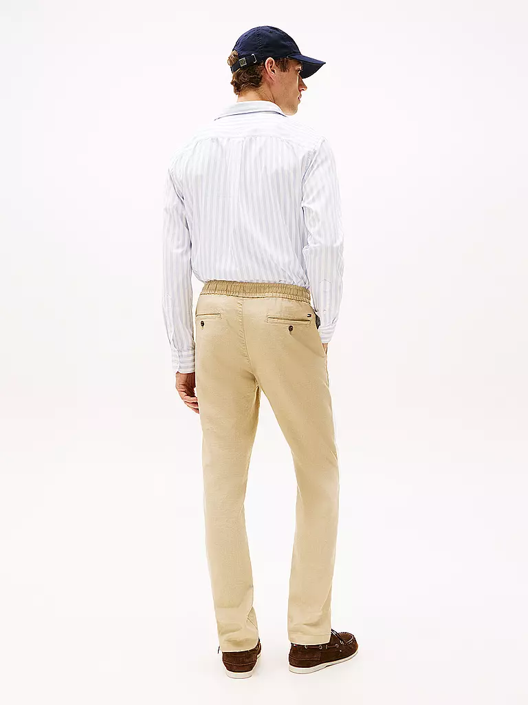 TOMMY HILFIGER | Leinenhose SORONA | hellblau