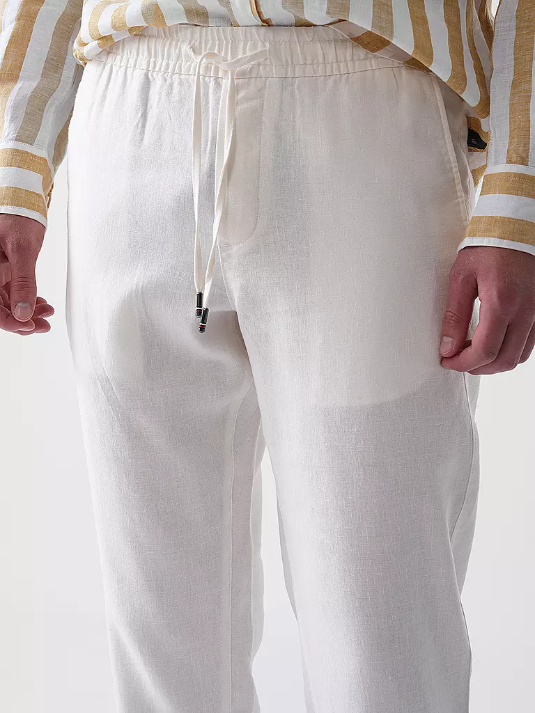 TOMMY HILFIGER | Leinenhose SORONA | creme