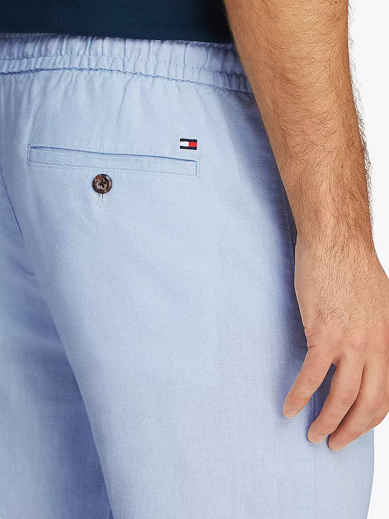 TOMMY HILFIGER | Leinenhose SORONA | hellblau