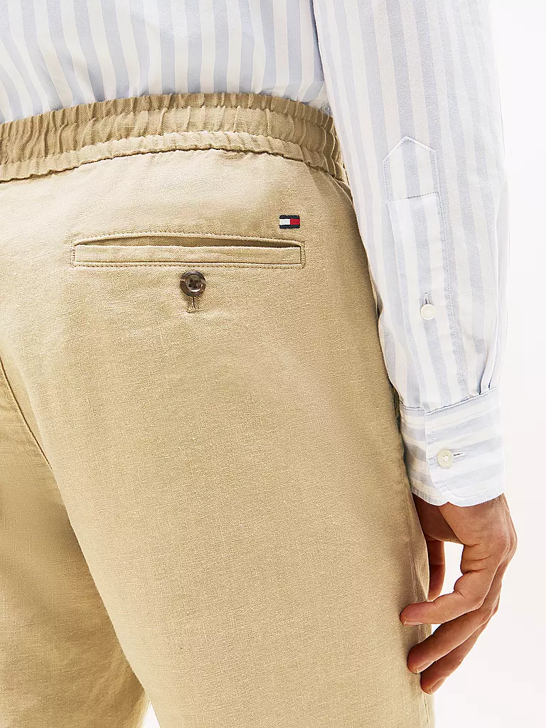 TOMMY HILFIGER | Leinenhose SORONA | hellblau