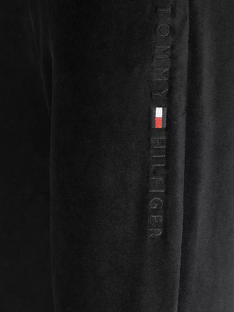 TOMMY HILFIGER | Loungewear Samthose | schwarz