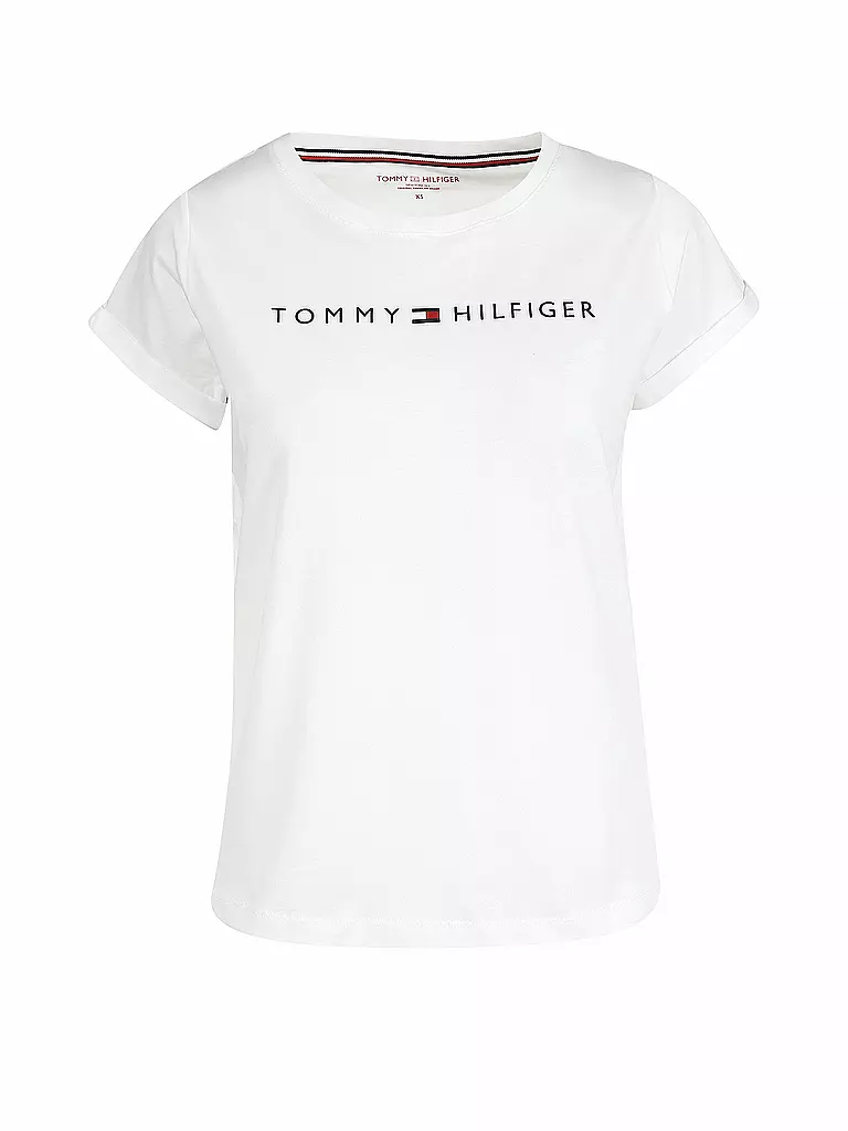 TOMMY HILFIGER | Loungewear Shirt | weiss
