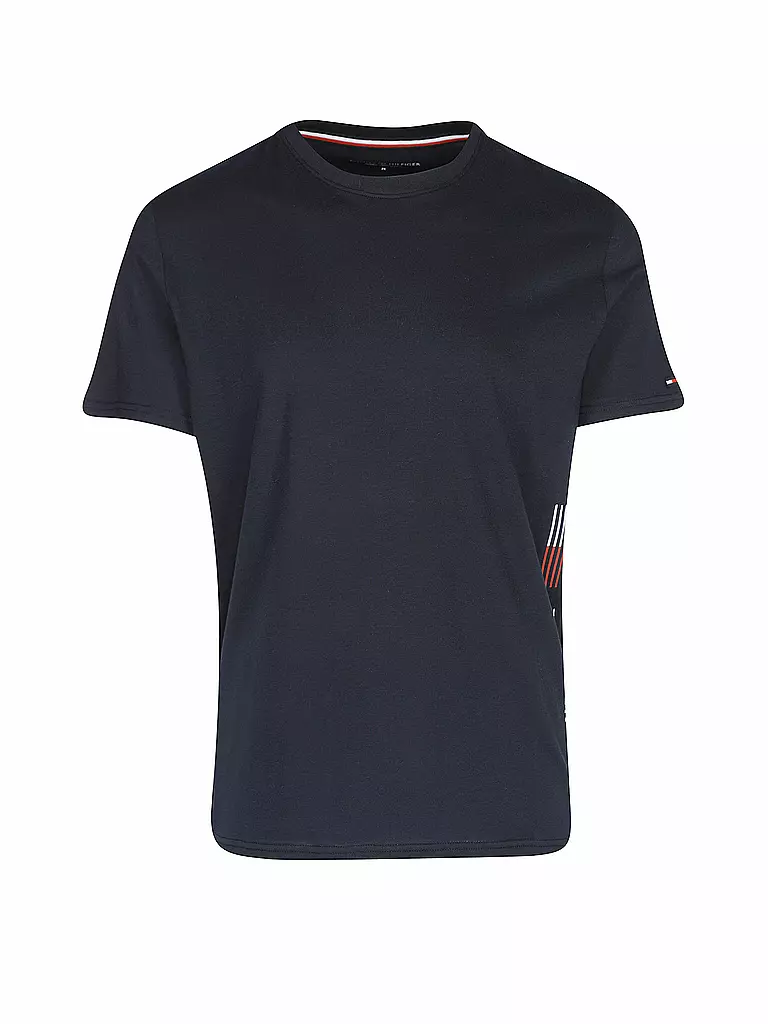 TOMMY HILFIGER | Loungewear T-Shirt  | blau