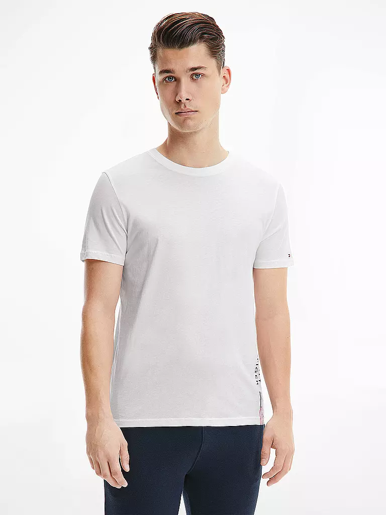 TOMMY HILFIGER | Loungewear T-Shirt  | weiss