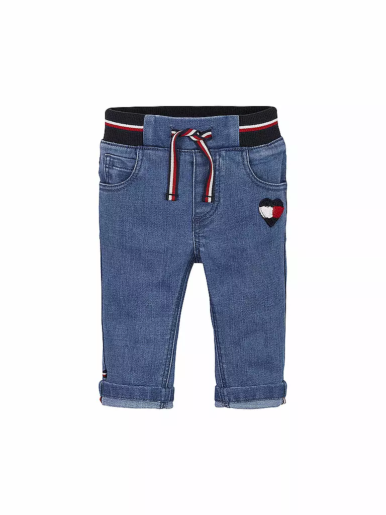 TOMMY HILFIGER | Mädchen Babyjeans | blau