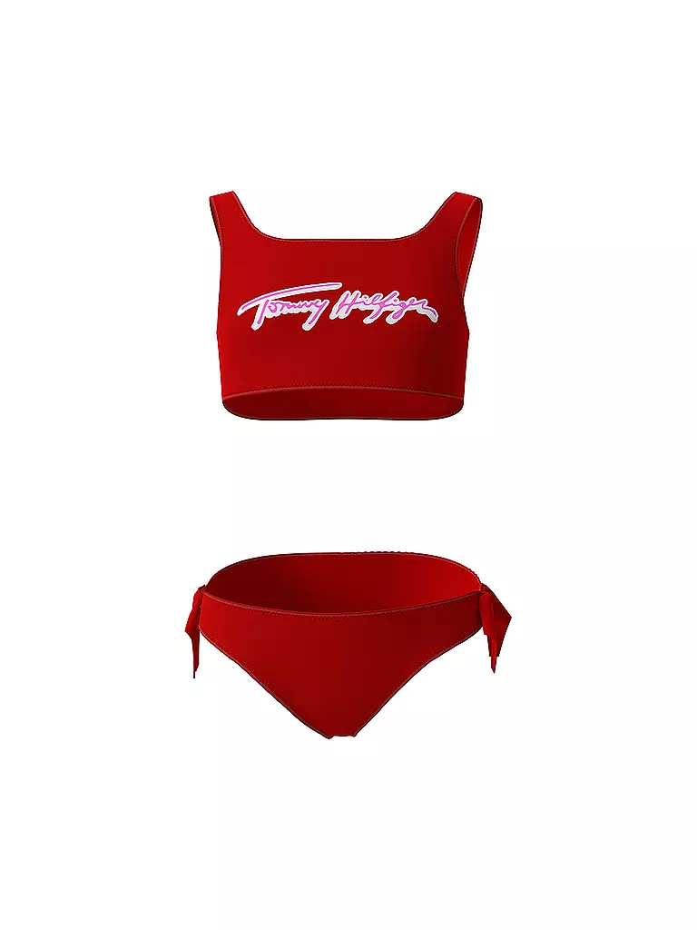 TOMMY HILFIGER | Mädchen Bikini | rot