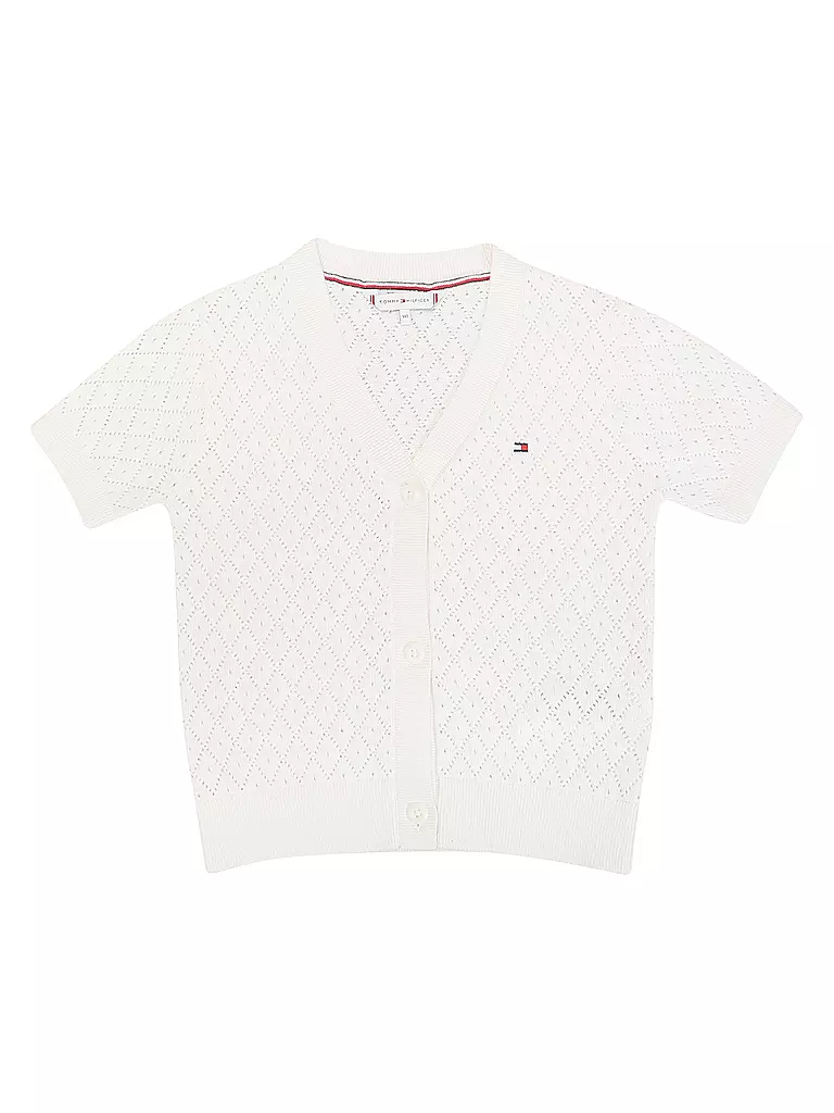 TOMMY HILFIGER | Mädchen Cardigan | creme