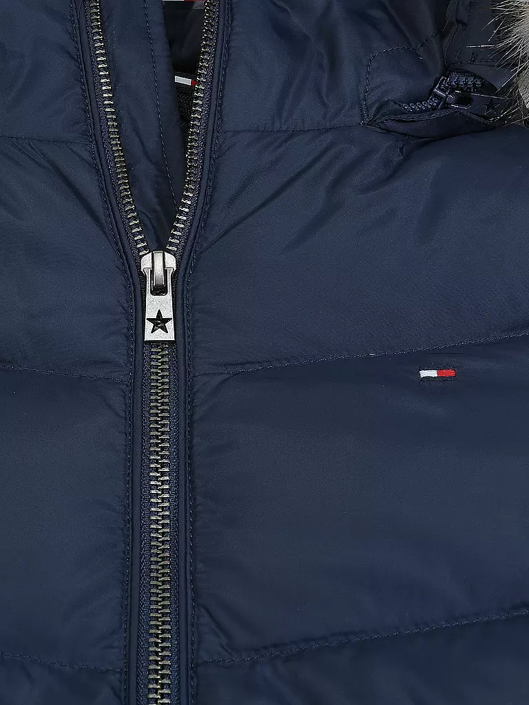 TOMMY HILFIGER | Mädchen Daunenjacke Essential  | blau