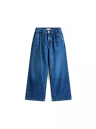 TOMMY HILFIGER | Mädchen Jeans Wide Fit  | dunkelblau