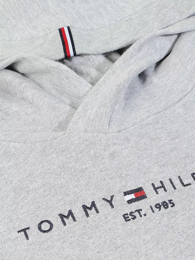 TOMMY HILFIGER | Mädchen Kapuzensweater - Hoodie Essential  | grau