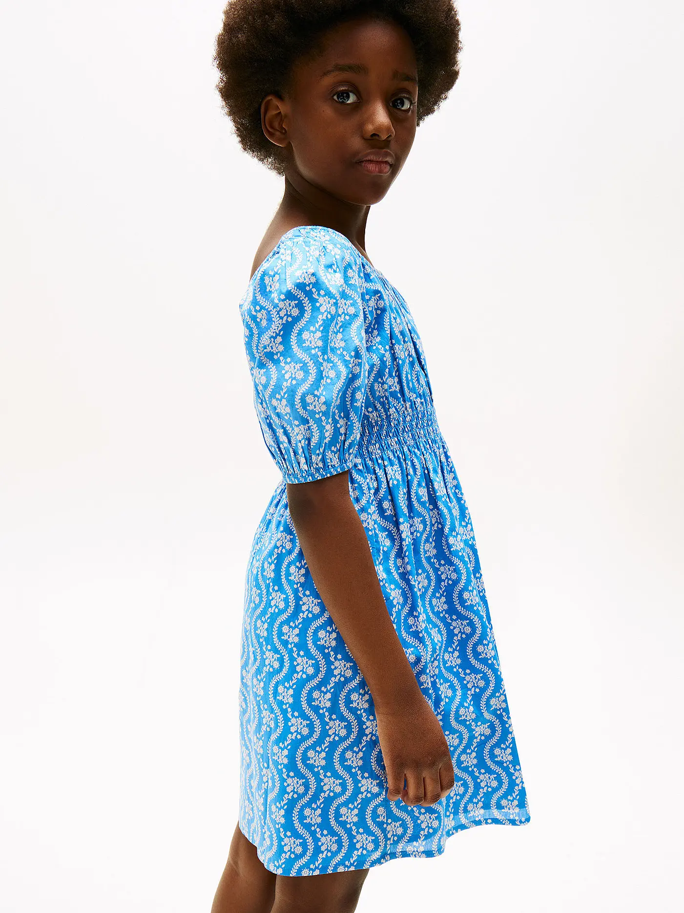 TOMMY HILFIGER | Mädchen Kleid | hellblau