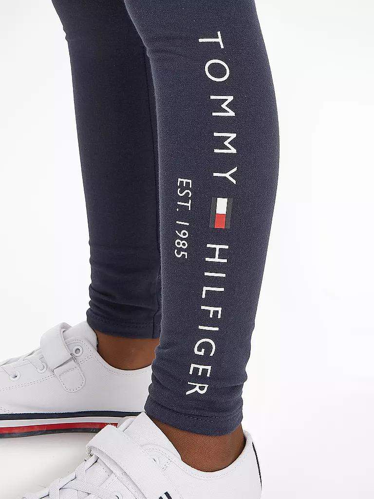 TOMMY HILFIGER | Mädchen Leggings Essential | schwarz